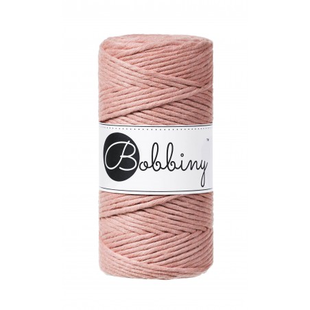 Blush Macrame Cord 3mm 100m - BOBBINY