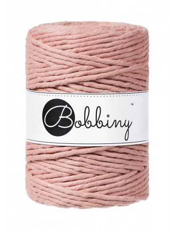 Blush Macrame Cord 5mm 100m - BOBBINY