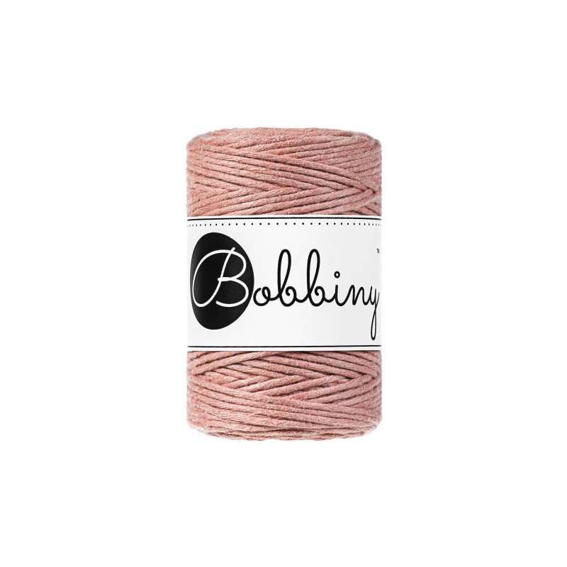 Blush Macrame Cord 1.5mm 100m - BOBBINY