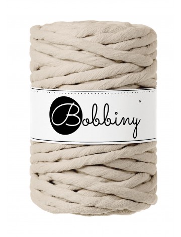Beige Macrame Cord 9mm 30m - BOBBINY