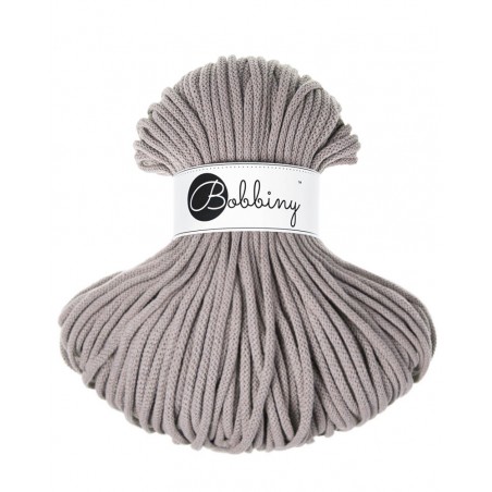 Perłowy sznurek bawełniany pleciony 5mm 100m | BOBBINY Premium