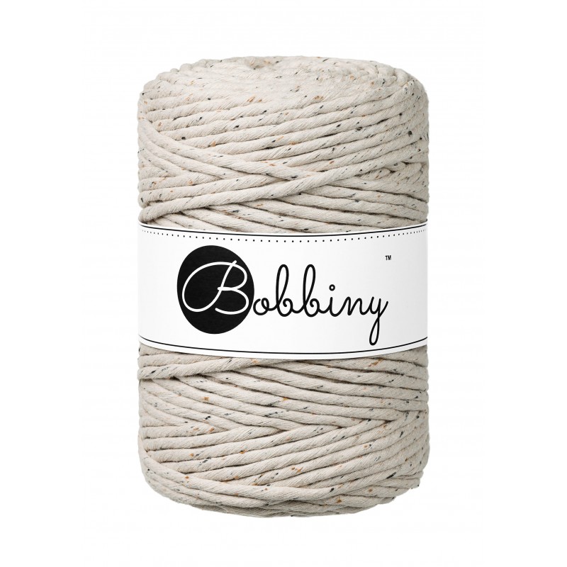 Leopard sznurek bawełniany skręcany pojedynczo  5mm 100m | BOBBINY