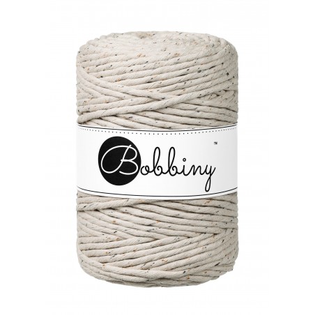 Leopard sznurek bawełniany skręcany pojedynczo  5mm 100m | BOBBINY