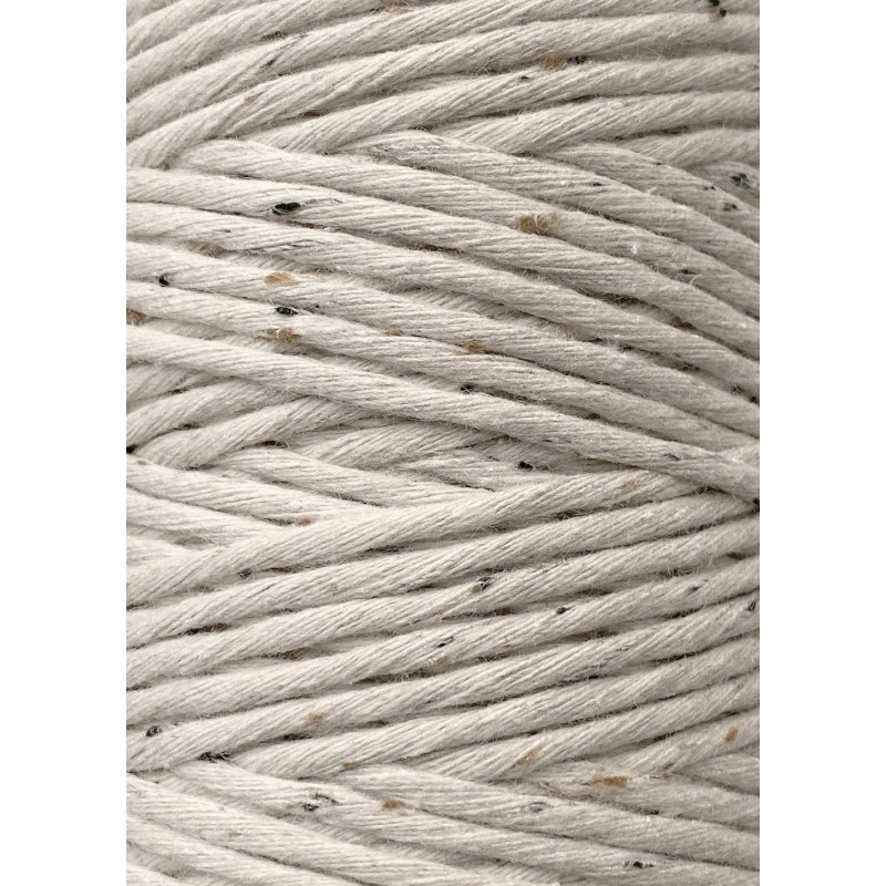 Leopard sznurek bawełniany skręcany pojedynczo 3mm 100m| BOBBINY