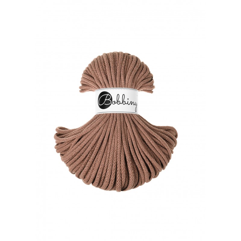 Mocha Mousse | Sznurek Bawełniany 5mm 50m | BOBBINY