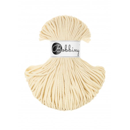 Masełkowy sznurek pleciony 3mm 100m | Bobbiny