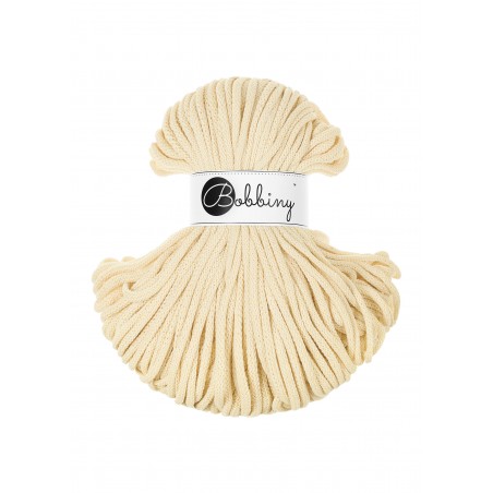 Butter Yellow Baumwollkordel 5mm 100m | BOBBINY