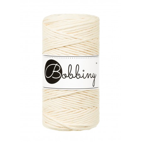 Butter Yellow Macrame Cord 3mm 100m | BOBBINY