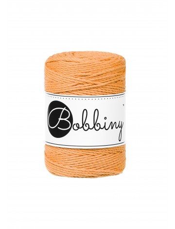 Orange | Corde torsadée 3ply 1.5mm 100m | Bobbiny