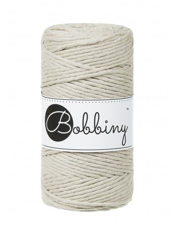Pale Olive Macrame Cord 3mm 100m | BOBBINY