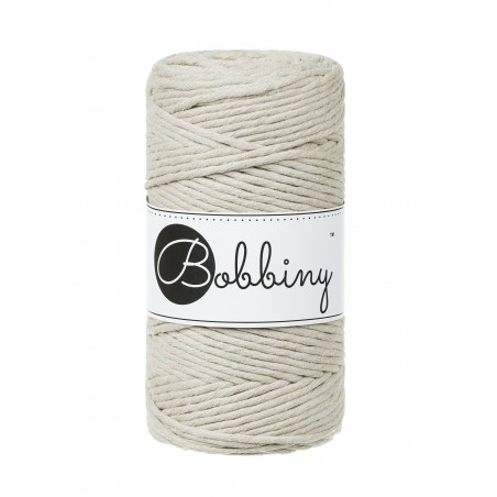Pale Olive Macrame Cord 3mm 100m | BOBBINY