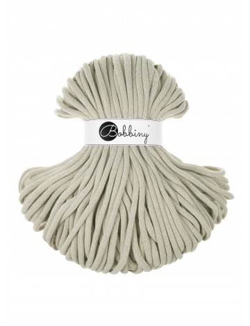 Pale Olive cotton cord 9mm jumbo 100m | BOBBINY