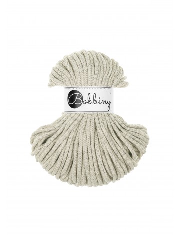 Jasny Oliwkowy Sznurek Pleciony 5mm 50m | BOBBINY