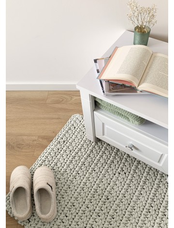 Häkelteppich| Kostenloses Muster | Bobbiny | DIY | Crochet