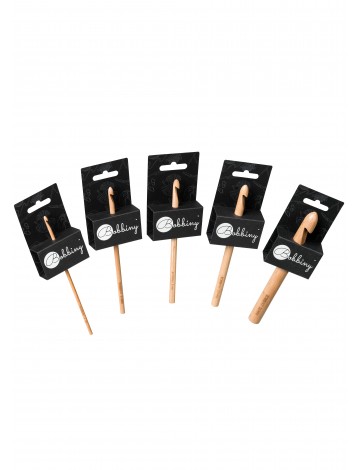 Wooden crochet hooks | BOBBINY