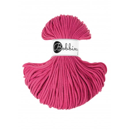 Dopamine Pink sznurek pleciony 3mm 100m | Bobbiny