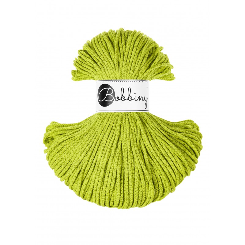 Dopamine Lime sznurek pleciony 3mm 100m | Bobbiny