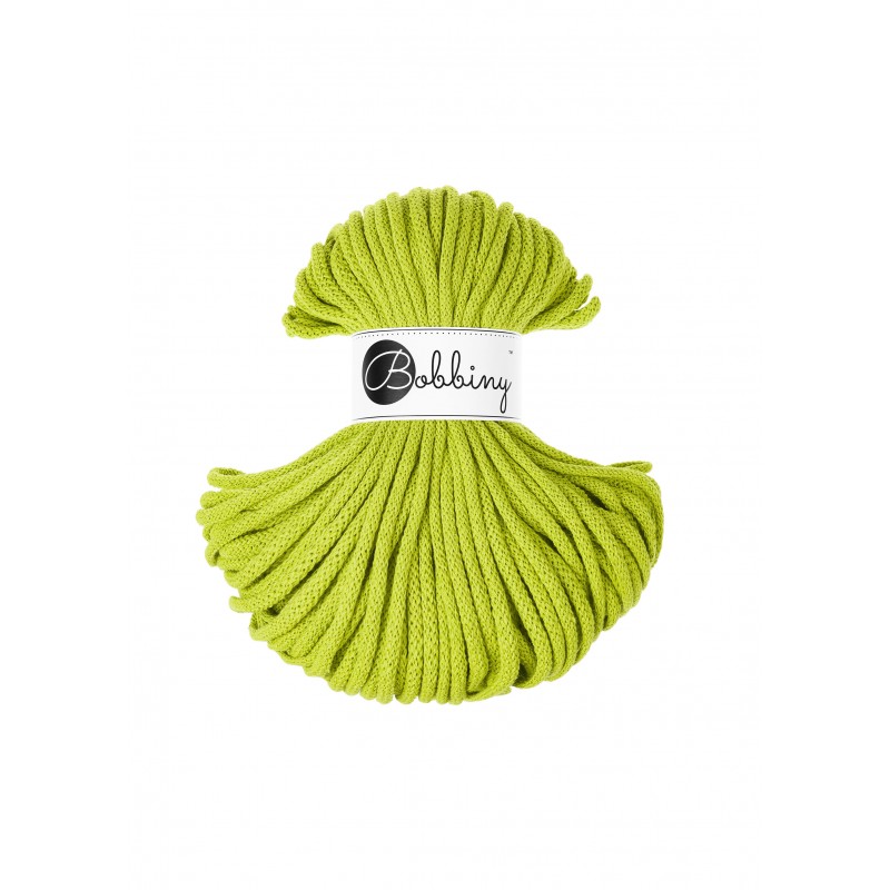 Dopamine Lime Sznurek Pleciony 5mm 50m | BOBBINY