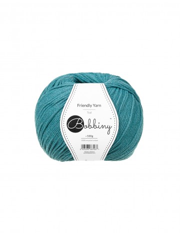 Friendly Yarn Teal | Bobbiny