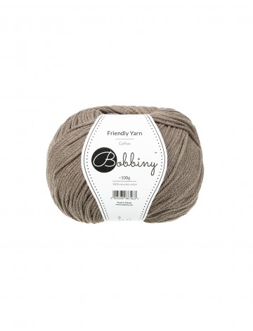 Włóczka Friendly Yarn Kawowy | Bobbiny