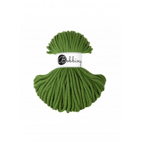 Moss Green Braided Cord 5mm 100m | BOBBINY