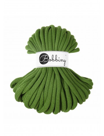 Moss Green Jumbo Braided Cord 9mm 30m - Premium Cord for Handicrafts