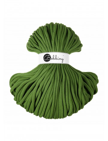 Moss Green cotton cord 9mm jumbo 100m | BOBBINY