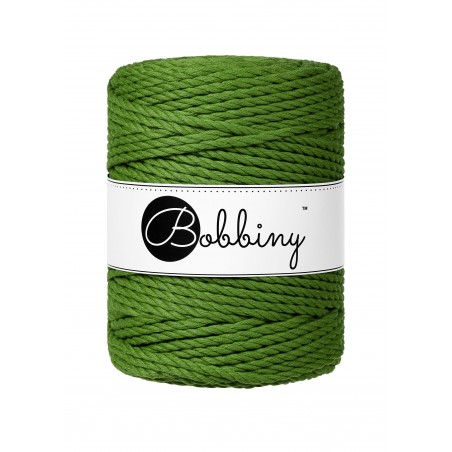 Moss Green 3ply Macrame Rope 5mm 100m | BOBBINY