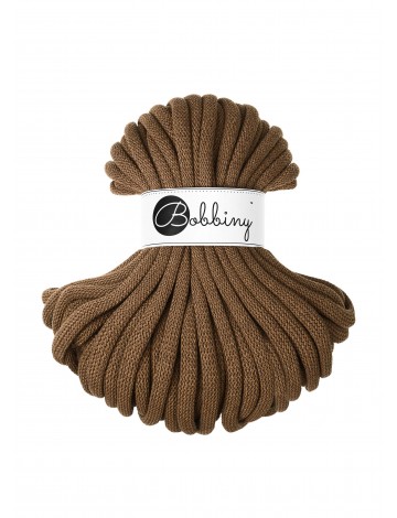 Nut Brown Jumbo Braided Cord 9mm 30m - Premium Cord for Handicrafts