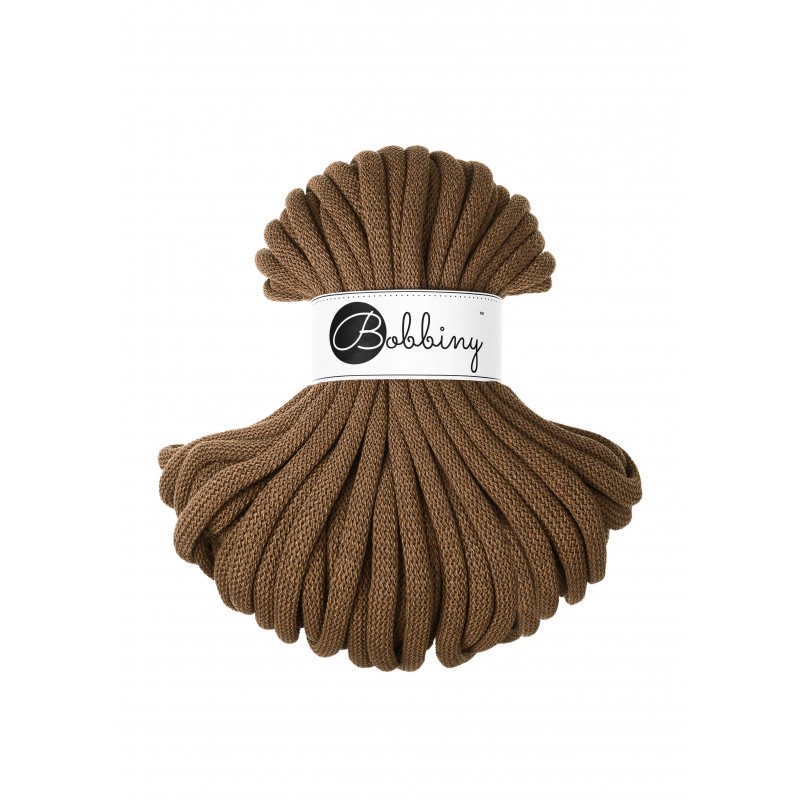 Nut Brown Jumbo Braided Cord 9mm 30m - Premium Cord for Handicrafts