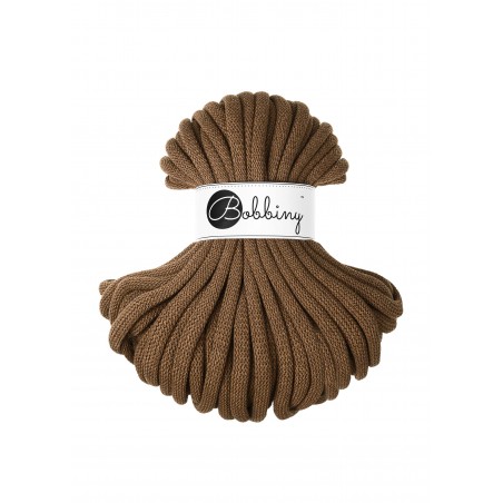 Nut Brown Jumbo Braided Cord 9mm 30m - Premium Cord for Handicrafts