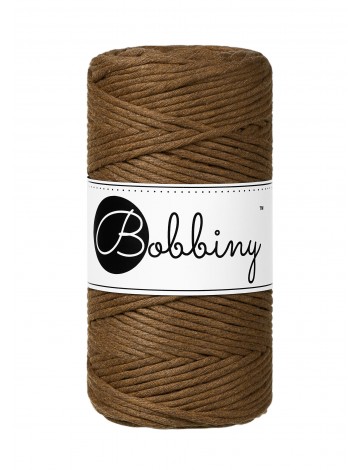 Nut Brown Macrame Cord 3mm 100m | BOBBINY
