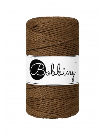 Orzechowy sznurek 3ply potrójnie skręcany 3mm | BOBBINY