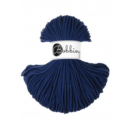 Atramentowy sznurek pleciony 3mm 100m | Bobbiny