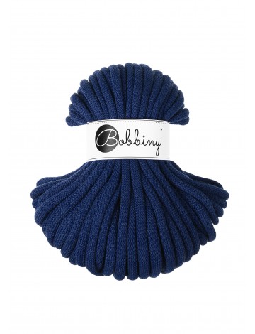 Ink Blue Jumbo Braided Cord 9mm 30m - Premium Cord for Handicrafts