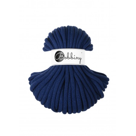 Ink Blue Jumbo Braided Cord 9mm 30m - Premium Cord for Handicrafts