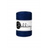 Ink Blue single twist macrame cotton cord 1.5mm 100m | BOBBINY
