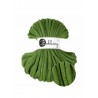 Shiny Moss Green Corde Tressé eJumbo 9mm 30m - Cordon Premium pour l'Artisanat