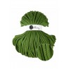 Shiny Moss Green cotton cord 9mm jumbo 100m | BOBBINY